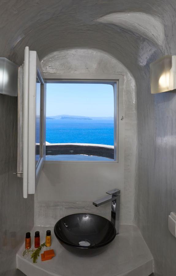 Elegant Santorini House Villa Horizon Caldera View-Outdoor Hot Tub Oia Tholos  Dış mekan fotoğraf