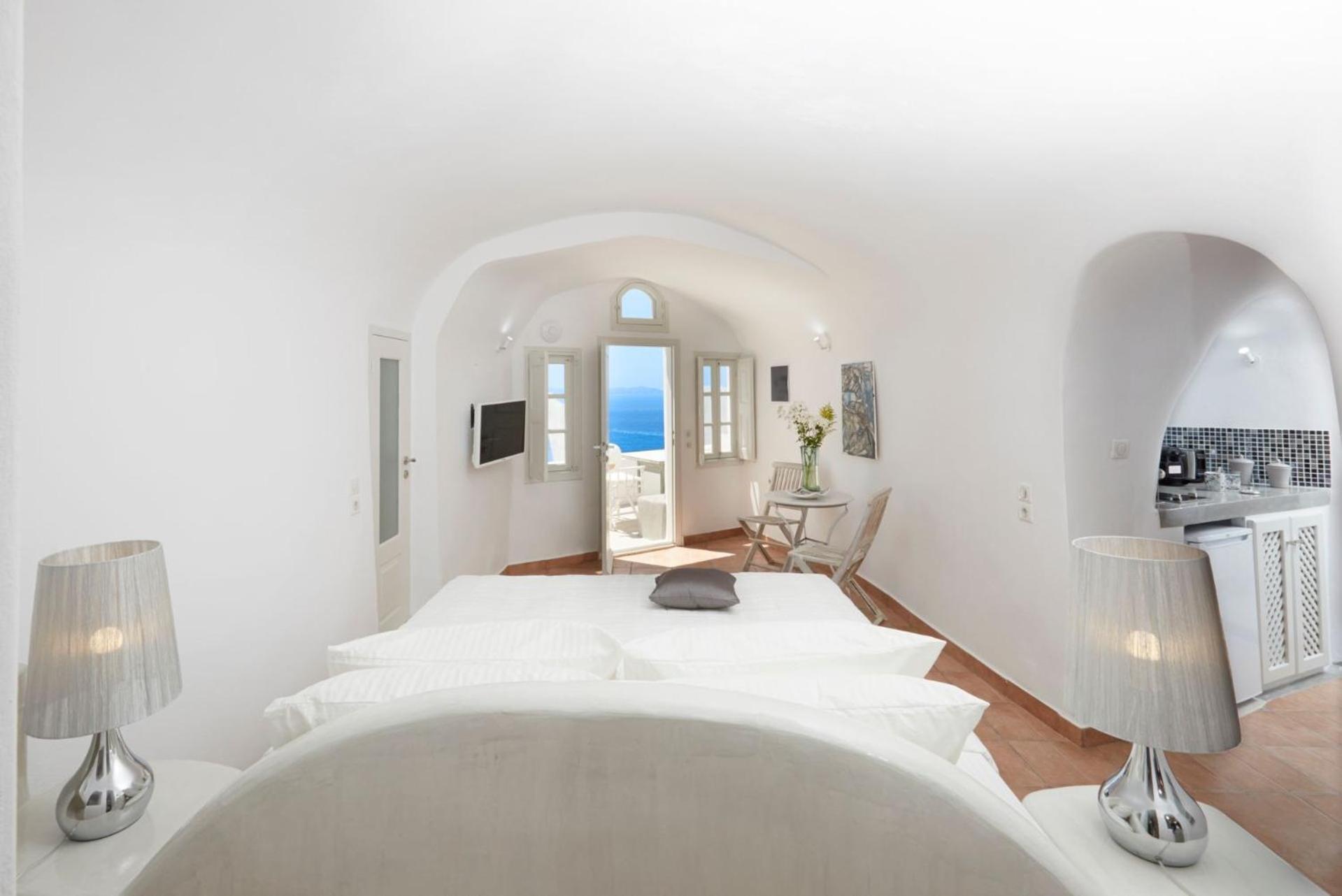 Elegant Santorini House Villa Horizon Caldera View-Outdoor Hot Tub Oia Tholos  Dış mekan fotoğraf